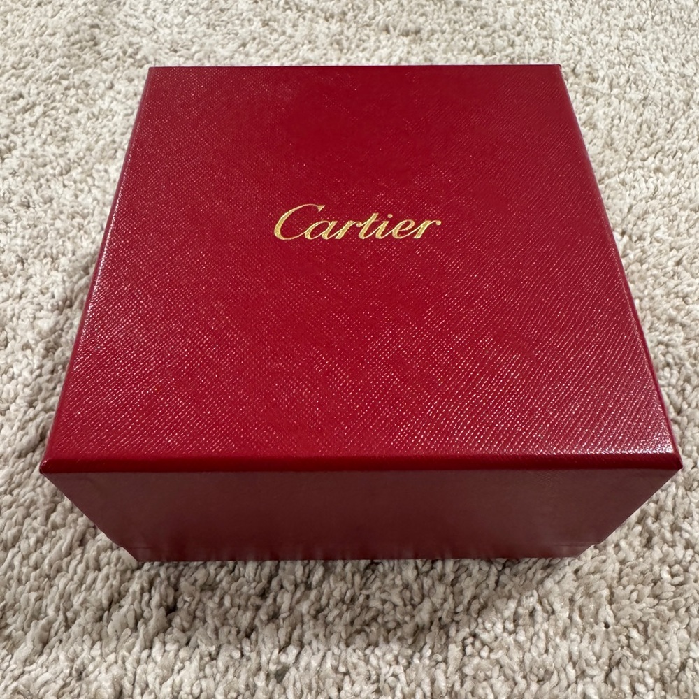 New Cartier Love Bracelet Outer Box and Booklet